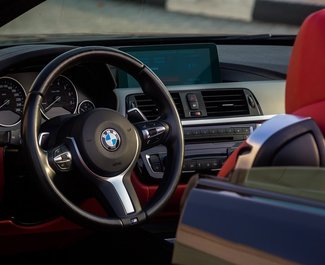 BMW 430i Convertible, 2018 rental car in UAE