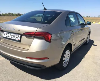 Car Hire Skoda Rapid #1910 Automatic at Simferopol Airport, equipped with 1.6L engine ➤ From Vyacheslav in Crimea.