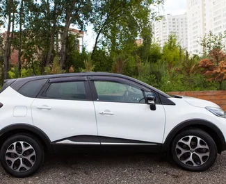 Front view of a rental Renault Kaptur in Sochi, Russia ✓ Car #1924. ✓ Automatic TM ✓ 0 reviews.