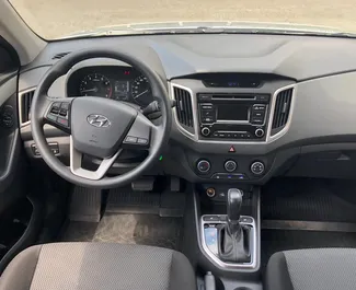 Hyundai Creta 2019 car hire in Russia, featuring ✓ Petrol fuel and 126 horsepower ➤ Starting from 3400 RUB per day.