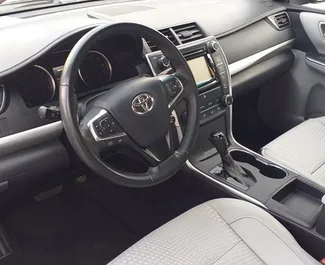 Toyota Camry 2015 car hire in Georgia, featuring ✓ Petrol fuel and 161 horsepower ➤ Starting from 145 GEL per day.
