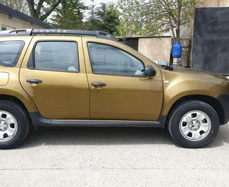 Renault Duster 2017 car hire in Georgia, featuring ✓ Petrol fuel and 143 horsepower ➤ Starting from 160 GEL per day.