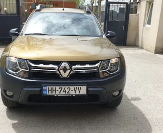 Front view of a rental Renault Duster in Tbilisi, Georgia ✓ Car #1232. ✓ Automatic TM ✓ 0 reviews.