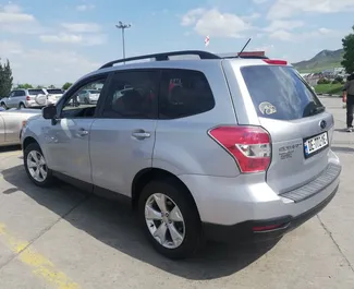 Subaru Forester rental. Comfort, SUV, Crossover Car for Renting in Georgia ✓ Without Deposit ✓ TPL, FDW, Passengers, Theft, Abroad insurance options.