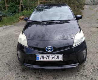 Car Hire Toyota Prius #2018 Automatic in Tbilisi, equipped with 1.8L engine ➤ From Lasha in Georgia.