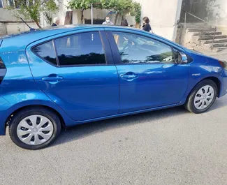 Car Hire Toyota Prius C #2016 Automatic in Tbilisi, equipped with 1.5L engine ➤ From Lasha in Georgia.