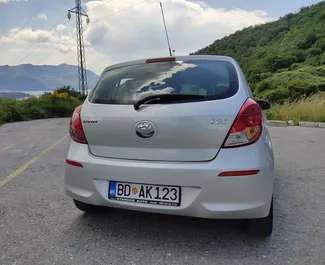 Hyundai i20 rental. Economy, Comfort Car for Renting in Montenegro ✓ Deposit of 100 EUR ✓ TPL, CDW, SCDW, Passengers, Theft, Abroad insurance options.