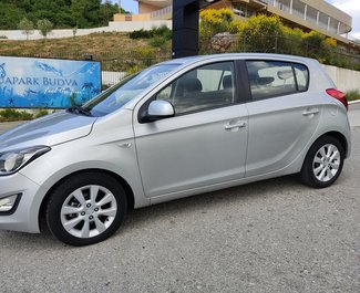 Rent a Hyundai i20 in Budva Montenegro