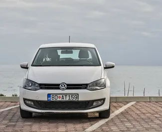 Volkswagen Polo 2014 car hire in Montenegro, featuring ✓ Petrol fuel and 100 horsepower ➤ Starting from 20 EUR per day.