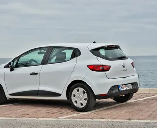 Renault Clio 4 2015 car hire in Montenegro, featuring ✓ Diesel fuel and 80 horsepower ➤ Starting from 20 EUR per day.