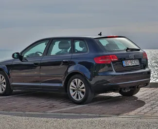 Audi A3 2012 car hire in Montenegro, featuring ✓ Diesel fuel and 145 horsepower ➤ Starting from 25 EUR per day.