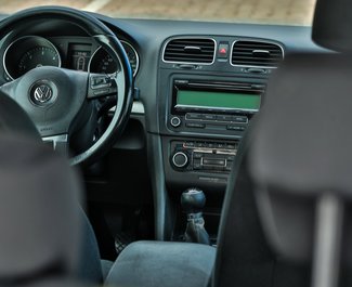 Volkswagen Golf 6, Diesel car hire in Montenegro