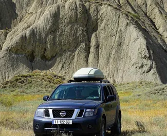 Nissan Pathfinder 2012 car hire in Georgia, featuring ✓ Petrol fuel and 300 horsepower ➤ Starting from 75 GEL per day.