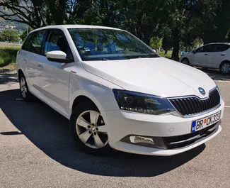 Skoda Fabia Combi 2018 car hire in Montenegro, featuring ✓ Diesel fuel and 90 horsepower ➤ Starting from 22 EUR per day.