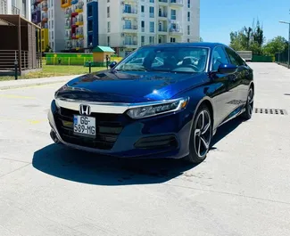 Front view of a rental Honda Accord in Tbilisi, Georgia ✓ Car #2055. ✓ Automatic TM ✓ 0 reviews.