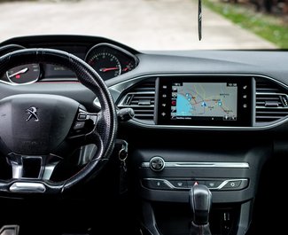 Peugeot 308, 2017 rental car in Montenegro