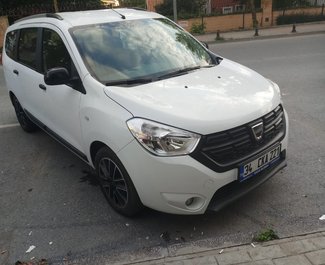 Dacia Lodgy, Manual for rent in  Antalya