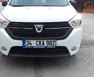 Dacia Lodgy, 2019 rental car in Turkey