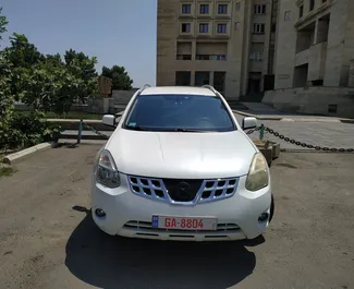 Front view of a rental Nissan Rogue in Tbilisi, Georgia ✓ Car #2188. ✓ Automatic TM ✓ 0 reviews.