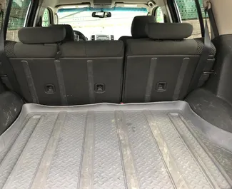 Interior of Nissan X-Terra for hire in Georgia. A Great 5-seater car with a Manual transmission.
