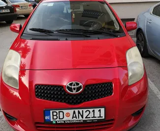 Car Hire Toyota Yaris #2271 Manual in Budva, equipped with 1.3L engine ➤ From Kristina in Montenegro.