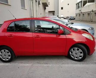 Toyota Yaris 2008 car hire in Montenegro, featuring ✓ Petrol fuel and  horsepower ➤ Starting from 30 EUR per day.