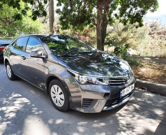 Rent a Toyota Corolla in Tbilisi Georgia