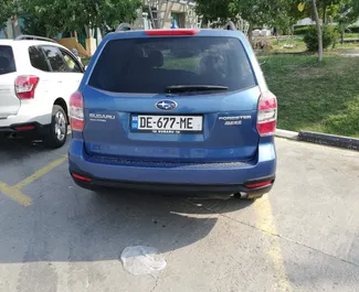 Subaru Forester 2016 для аренды в Тбилиси. Лимит пробега не ограничен.
