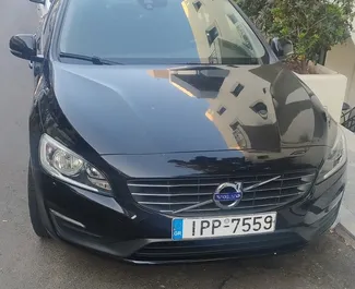Front view of a rental Volvo S60 in Crete, Greece ✓ Car #2350. ✓ Manual TM ✓ 0 reviews.