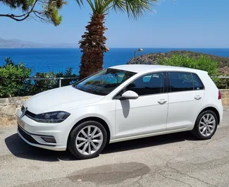 Car Hire Volkswagen Golf #2295 Automatic in Crete, equipped with 1.0L engine ➤ From Manolis in Greece.