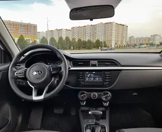 Kia Rio 2020 car hire in Russia, featuring ✓ Petrol fuel and 123 horsepower ➤ Starting from 2340 RUB per day.