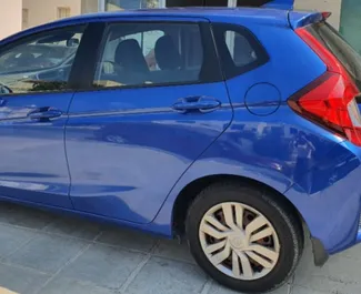 Front view of a rental Honda Jazz in Paphos, Cyprus ✓ Car #2533. ✓ Automatic TM ✓ 4 reviews.