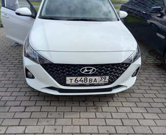 Rent a Hyundai Solaris in Kaliningrad Russia