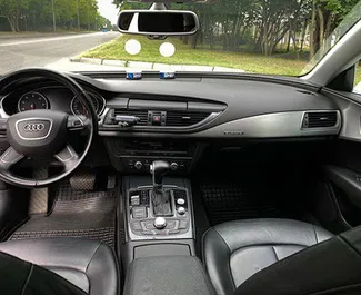 Audi A7 2012 car hire in Russia, featuring ✓ Petrol fuel and 245 horsepower ➤ Starting from 6903 RUB per day.