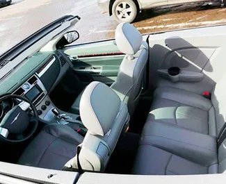 Chrysler Sebring rental. Comfort, Premium, Cabrio Car for Renting in Russia ✓ Deposit of 10000 RUB ✓ TPL insurance options.