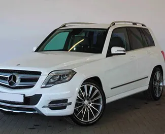 Front view of a rental Mercedes-Benz GLK in Kaliningrad, Russia ✓ Car #2516. ✓ Automatic TM ✓ 0 reviews.