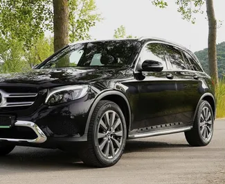 Mercedes-Benz GLC250 2018 car hire in Montenegro, featuring ✓ Diesel fuel and 265 horsepower ➤ Starting from 151 EUR per day.