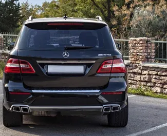 Mercedes-Benz ML350 rental. Comfort, Premium, SUV Car for Renting in Montenegro ✓ Deposit of 500 EUR ✓ TPL, Passengers, Theft insurance options.