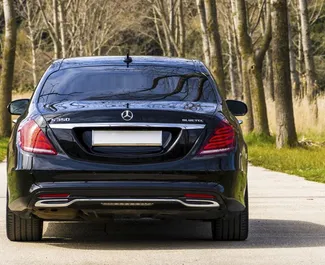 Mercedes-Benz S-Class rental. Premium, Luxury Car for Renting in Montenegro ✓ Deposit of 500 EUR ✓ TPL, Passengers, Theft insurance options.
