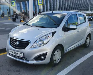 Front view of a rental Chevrolet Ravon R2 in Simferopol, Crimea ✓ Car #2796. ✓ Automatic TM ✓ 0 reviews.