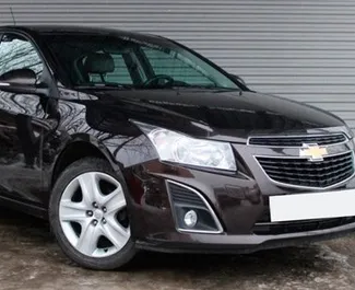 Front view of a rental Chevrolet Cruze in Kerch, Crimea ✓ Car #2744. ✓ Automatic TM ✓ 0 reviews.