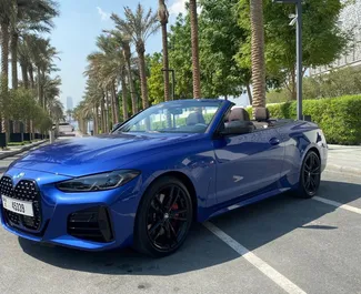 Car Hire BMW M440i Cabrio #3157 Automatic in Dubai, equipped with 3.0L engine ➤ From Gunda in the UAE.