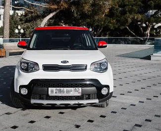 Front view of a rental Kia Soul in Yalta, Crimea ✓ Car #3086. ✓ Automatic TM ✓ 0 reviews.