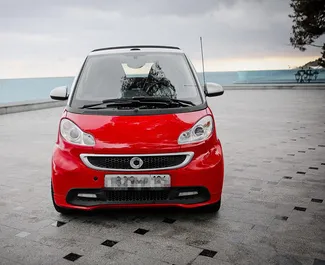 Mercedes-Benz Smart Cabrio 2014 available for rent in Yalta, with 300 km/day mileage limit.