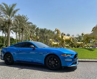 Car Hire Ford Mustang GT #3158 Automatic in Dubai, equipped with 5.0L engine ➤ From Gunda in the UAE.