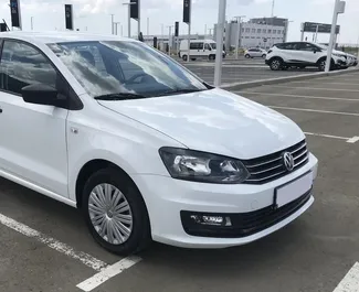 Car Hire Volkswagen Polo Sedan #1820 Automatic at Simferopol Airport, equipped with 1.6L engine ➤ From Artem in Crimea.