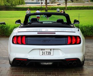 Ford Mustang GT V8 Convertible, Automatic for rent in  Dubai