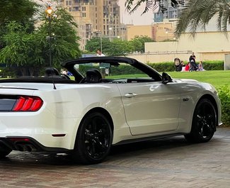 Ford Mustang GT V8 Convertible, 2021 rental car in UAE