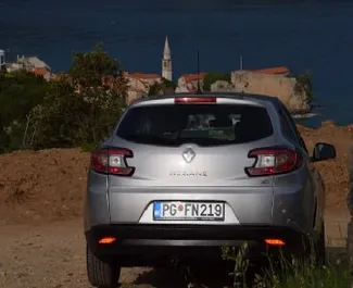 Renault Megane SW 2012 car hire in Montenegro, featuring ✓ Diesel fuel and 140 horsepower ➤ Starting from 19 EUR per day.