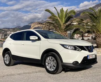 Nissan Qashqai 2016 car hire in Montenegro, featuring ✓ Diesel fuel and 130 horsepower ➤ Starting from 40 EUR per day.